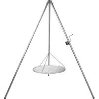 Schneider Grillgeräte Dreibeingrill Höhe 250 cm Rost Ø 100 cm Edelstahl