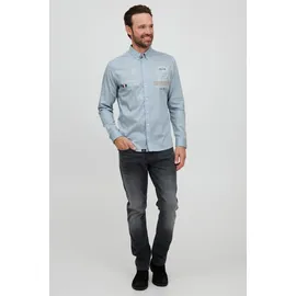 FQ1924 Langarmhemd Blau XL