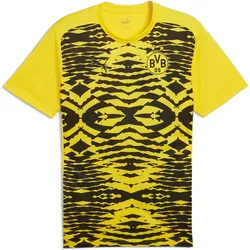 Borussia Dortmund Kurzärmliges Aufwärmtrikot Herren PUMA Faster Yellow Black L