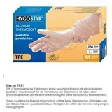 Einmalhandschuhe Allfood thermosoft TPE transparent puderfrei 200er Box M