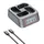 PATONA Platinum USB-C PD QC 4-fach Schnellladegerät für Canon LP-E6 Akkus