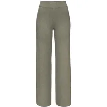 ELBSAND Strickhose Damen oliv meliert Gr.32/34