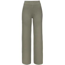 ELBSAND Strickhose Damen oliv meliert Gr.32/34