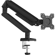 ONKRON Monitor Halterung für 13-32 Zoll Bildschirm bis zu 8 kg, Monitor Arm Stand mit Gasdruckfeder, drehbare Monitorhalterung VESA 75x75-100x100, Bildschirmhalterung schwenkbar neigbar Schwarz G45-B