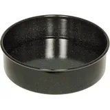 RIESS Tortenform Ø20cm mit Hebeboden, schwarz, Emaille