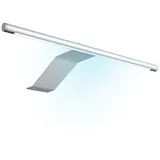 kalb Aufbauleuchte LED Aufbauleuchte 340x170 mm Schrankleuchte 12VDC silbergrau flach 4W