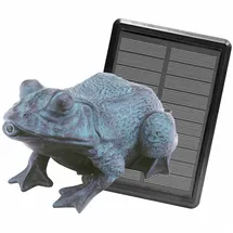 HEISSNER Teichfigur "Frosch" mit Teichpumpe 250 l/h, Solar