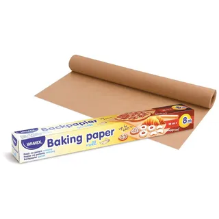 Backpapier gerollt braun 38cm x 8m [1 St.]