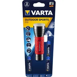 VARTA Akku Taschenlampe Varta Outdoor, Rot/Grau, ONE SIZE