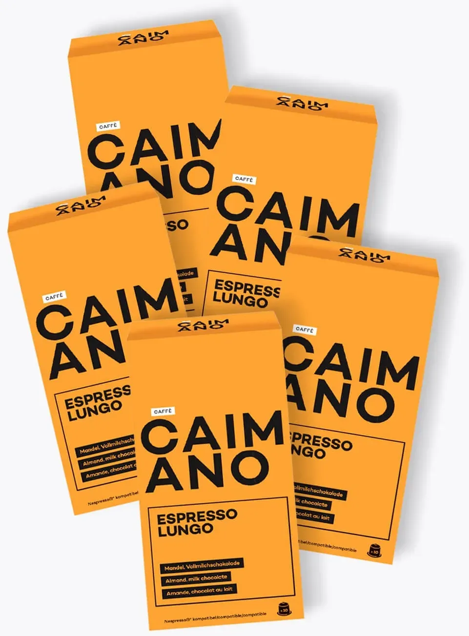 Caffè Caimano Espresso Lungo 50 Kapseln Nespresso® kompatibel