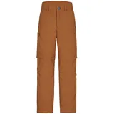 Vaude Kinder Hose Kids Detective Antimos ZO Pants, Größe 104 in Braun umbra