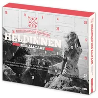 itenga Adventskalender gefüllt mit 24 Überraschungen passend für Männer Frauen Mama Papa Oma Opa (Heldinnen des Alltags)