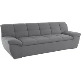 DOMO collection 3-Sitzer DOMO COLLECTION "Lagoa, moderne Sitzheftung, bequem und komfortabel", grau, B:232cm H:76cm T:96cm, Sofas, frei im Raum stellbar, in großer Farbauswahl