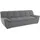 DOMO collection 3-Sitzer DOMO COLLECTION "Lagoa, moderne Sitzheftung, bequem und komfortabel", grau, B:232cm H:76cm T:96cm, Sofas, frei im Raum stellbar, in großer Farbauswahl