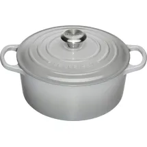 Le Creuset Signature Bräter 24 cm rund perlgrau