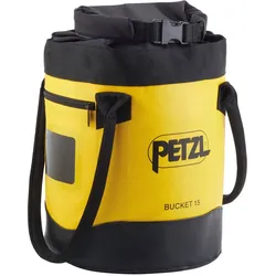 PETZL - Seilsack - BUCKET 15 - Gelb, Rot, Schwarz Gelb
