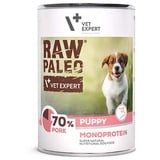 VETEXPERT Raw Paleo Schweinefleisch Welpen Dose 400g