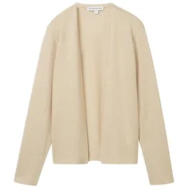 Tom Tailor Cardigan 1041290 Strickjacke Sandy Beige Melange S