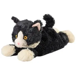Warmies Katze liegend