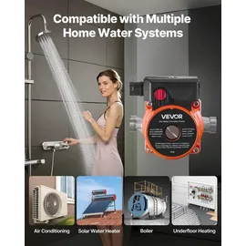 Vevor Umwälzpumpe 38 LPM 100 W 3-Gang-Steuerung