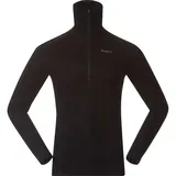 Bergans Inner:Dual Merino Half Zip schwarz M