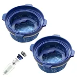 zxnja 2 Stück HEPA Filter Zubehör für Samsung Jet 75/70/75+/60/Vs9000rl,Waschbarer Mikrofilter, Staubsauger-Filterzubehör,Micro Handheld Wireless Staubsauger Filters,Filter Ersatzteile