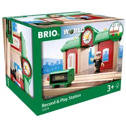 BRIO Spiel Sprechender Bahnhof