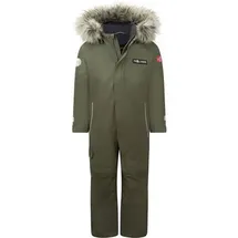 TROLLKIDS Kids Kirkenes Snowsuit, Größe 110 in Grün dusky olive