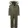 TROLLKIDS Kids Kirkenes Snowsuit, Größe 110 in Grün dusky olive