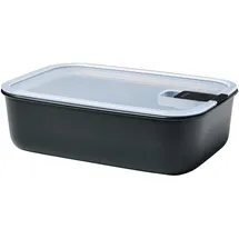 Mepal Vorratsdose Easyclip 1500 ml Kunststoff Schwarz