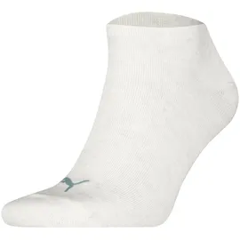 Puma Sneakersocken 12er Pack Weiß/Braun 43-46