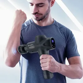 TERRAILLON Massagepistole Expert Heat&Cold 4 Zubehörteile - 1 heiß/kalt