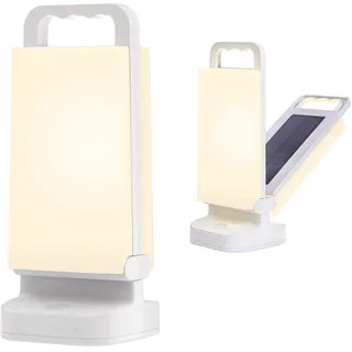 Lepwings 48 LED Campinglampe Solar, Camping Laternen Dimmbar Touch 6000 mAh Notstrombank, IPX4 Wasserdicht, Akku Lampe für Camping, Abenteuer, Angeln, Blackout Notfallausrüstung