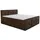 A&J MöbelLand Boxspringbett BOE 120 x 200 cm Braun