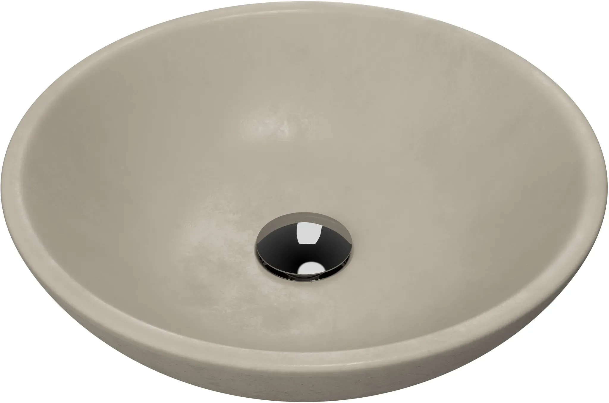 Thebalux Cimentu Aufsatzwaschtisch - beige
