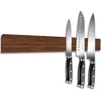 Magnetleiste Messer 40cm, Magnet Messerhalter Kann Als Handyhalter Verwendet Werden Aus Akazienholz Magnetisch für Messer Messermagnete Utensilien Organizer und Küchenzubehör Installation