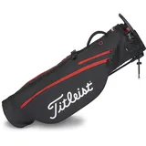 Titleist - Premium Tragetasche Schwarz/Schwarz/Rot