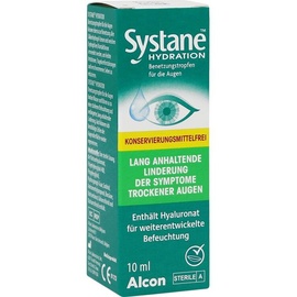 Alcon Systane Hydration Konservierungsmittelfrei Benetzungstropfen 10 ml
