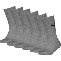 Puma Socken 6er Pack EASY RIDER 6P ECOM« einfarbig, Logo Grau 39-42
