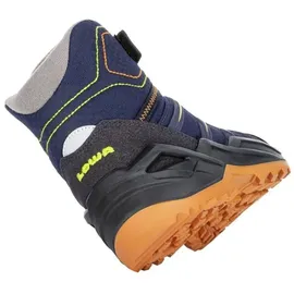 Lowa Maddox Warm GTX Mid Jr. navy/orange 34 - Dunkelblau