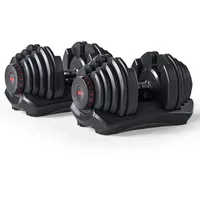 Bowflex Verstellbare Hanteln 2x40 kg schwarz / rot