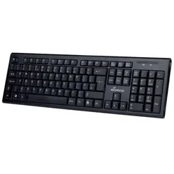 Tastatur QWERTZ schwarz