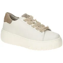 Gabor Sportliche Schnürschuhe in weiß, 44 EU | Gr.: