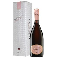 Champagner Vollereaux fruchtiger Rose de Saignee Brut 750 ml