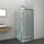 SANOTECHNIK »Elite«, B x H: 88 x 195 cm, - transparent