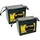 Universal Power Ersatzakku für F5 Rollstuhl 24V 2 x 12V 75Ah