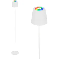 Briloner - RGBW LED Stehlampe kabellos mit Touch, stufenlos