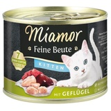 Miamor Feine Beute Kitten Geflügel 12 x 185 g