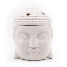 Candle BROTHERS Duftlampe Buddha Weiß