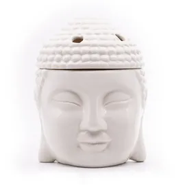 Candle BROTHERS Duftlampe Buddha Weiß